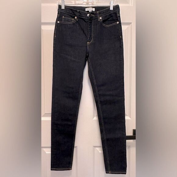 Lacoste Dark Blue Slim Fit Jeans - Picture 1 of 9